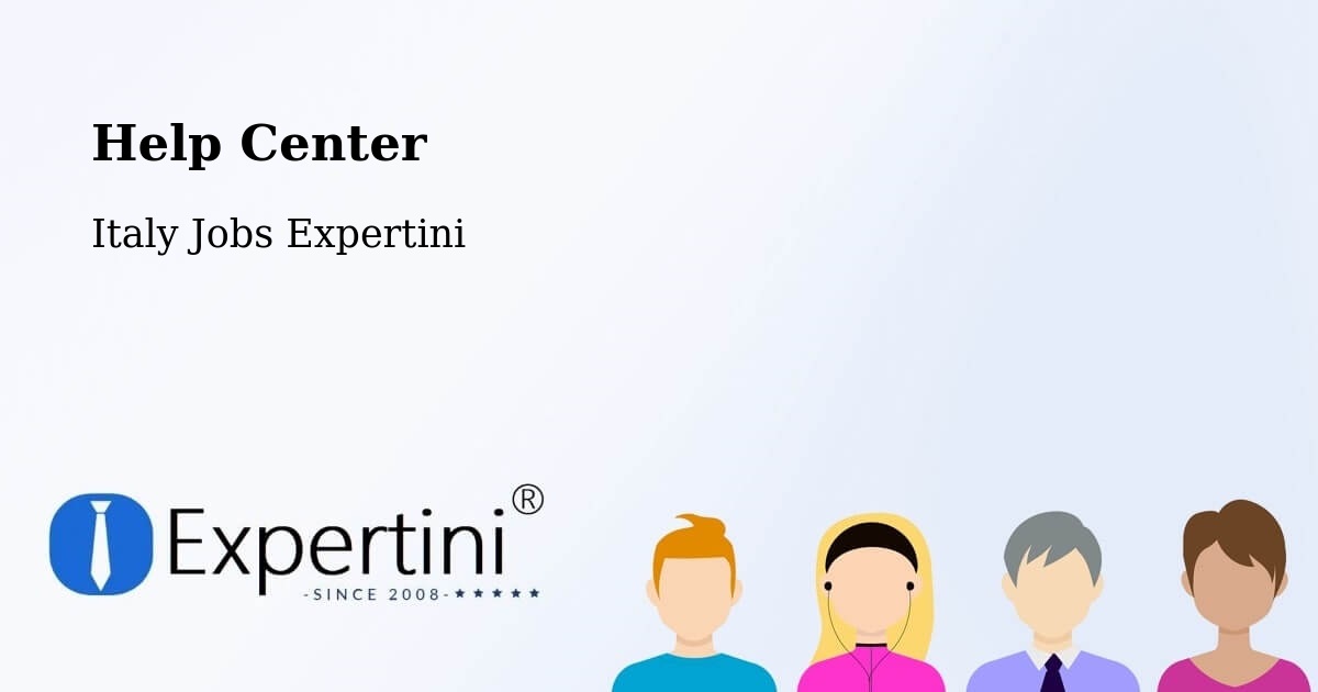 Help Center – Trinità - Italy Jobs Expertini