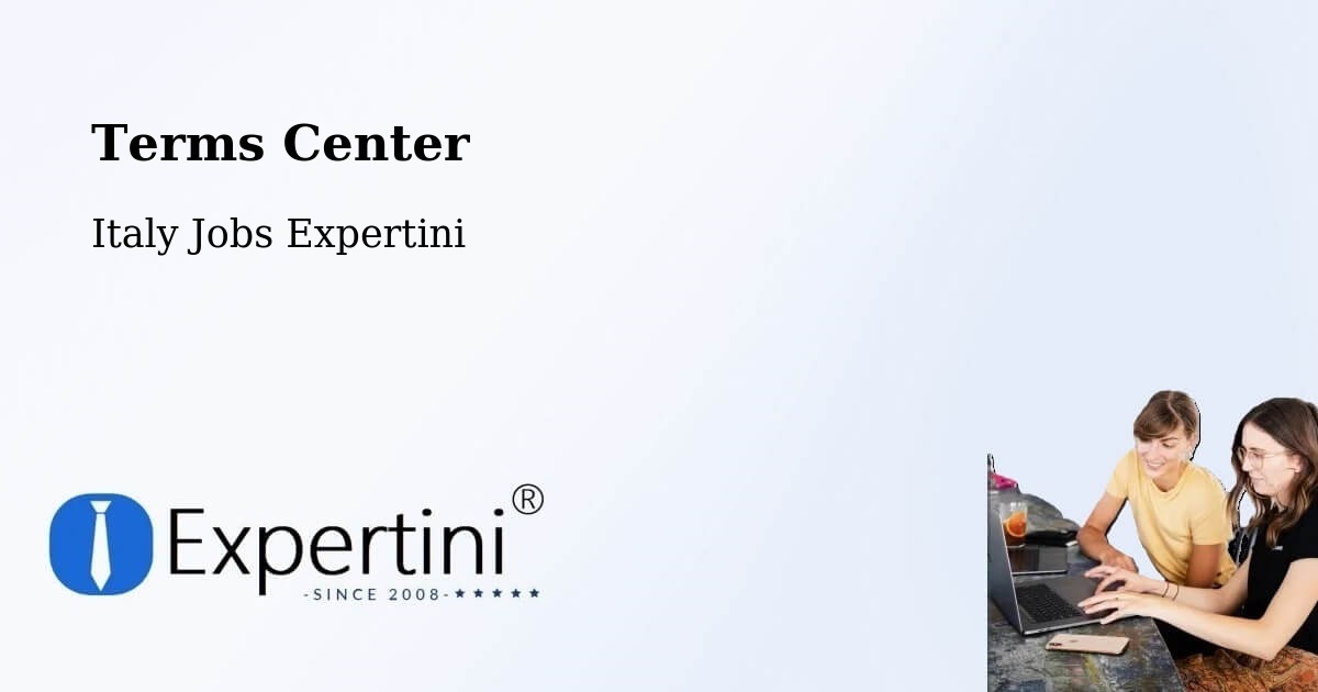 Terms of Service – Trinità - Italy Jobs Expertini